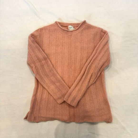 3/$30 📦 Garnet Hill Women’s Sweater Small Wool Angora Pullover Pink Cozy Cabin - Picture 1 of 8